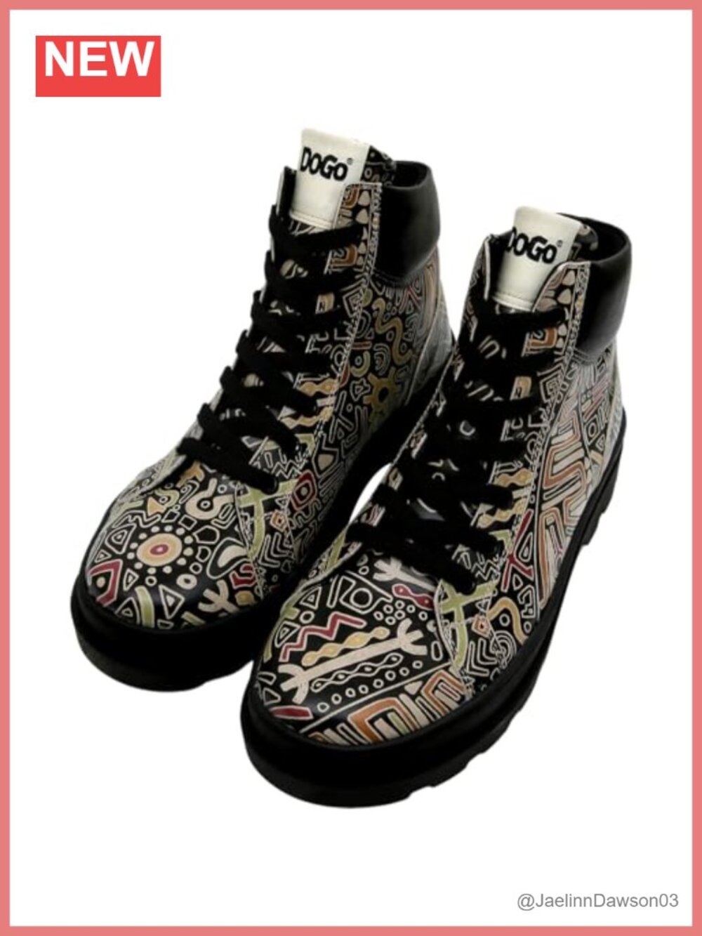 Vegan Leather Ankle Boots Low Heel Lace Up Women's Booties